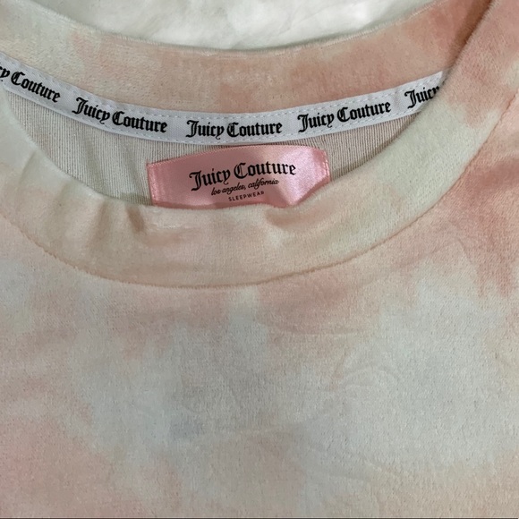 NWT JUICY COUTURE VELOUR JOGGER Pajama Set - Picture 2 of 5